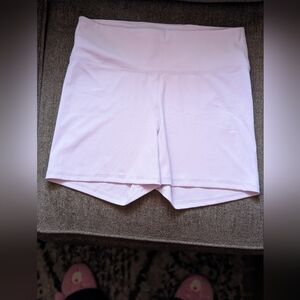 Old Navy Lavender 6" Bike Shorts with Wide Waistband and Pocket In The Back